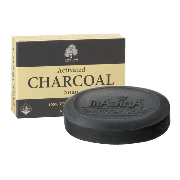 Activated Charcoal Soap | product and packaging